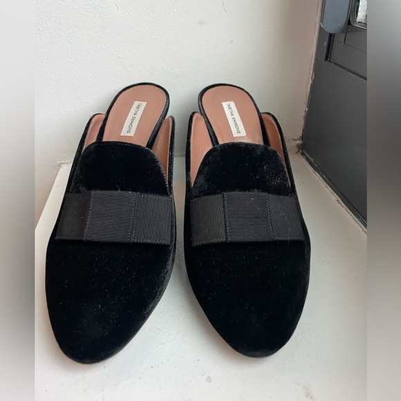 Tabitha Simmons Women’s Anya Velvet Dressy Mules - Picture 7 of 8